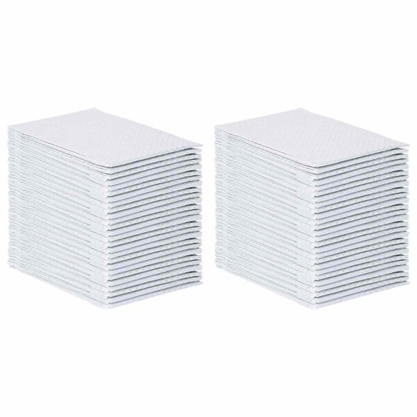 vidaXL Podkład treningowy dla zwierząt Gładki 50 pcs 90 x 60 cm