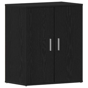 vidaXL Szafka na buty 60 x 35 x 70 cm Drewno inżynieryjne Czarny dąb