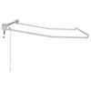 vidaXL Elektryczna rama markizy składanej Biały 2,5 x 2 m Aluminium