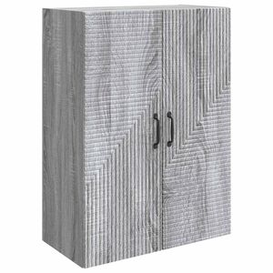 vidaXL Szafka ścienna Szary Sonoma 66 x 34,5 x 90 cm