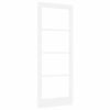 vidaXL Drzwi wewnętrzne ORKDAL Biały zagruntowany 83 x 211 cm