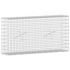 vidaXL Gabion z drutu 5 mm i siatką 5x5 cm 100x20x50 cm