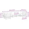 vidaXL 7-cz. zestaw wypoczynkowy do ogrodu, z poduszkami, sosna