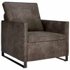 vidaXL Sofa pojedyncza ciemnoszary 70 x 81 x 82 cm