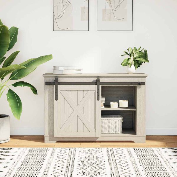 vidaXL System do drzwi przesuwnych do mebli, 91 cm, stal węglowa