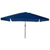 vidaXL Parasolka ogrodowa 394 x 394 x 248 cm Poliester i Stal