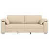 vidaXL Sofa 178cm Kremowy tkanina