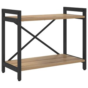 vidaXL P&oacute;łka na książki Dąb rzemieślniczy 60 x 30 x 50 cm