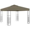 vidaXL Namiot ogrodowy, 3x3 m, taupe, 180 g/m&sup2;