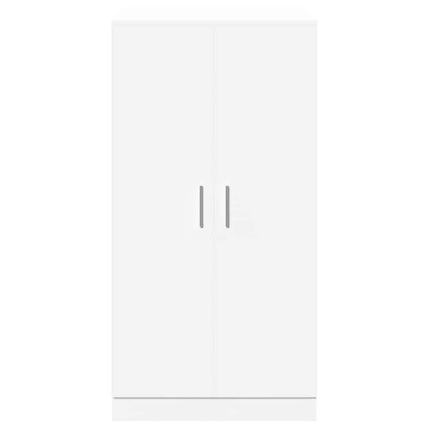 vidaXL Szafka na buty, 7 p&oacute;łek, biała