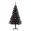 vidaXL Choinka Czarny 150 cm PVC