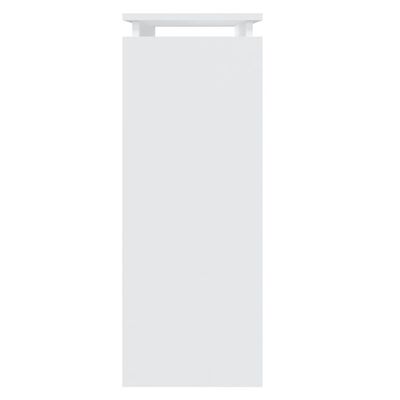 vidaXL Stolik konsolowy, biały, 80x30x80 cm, płyta wiórowa