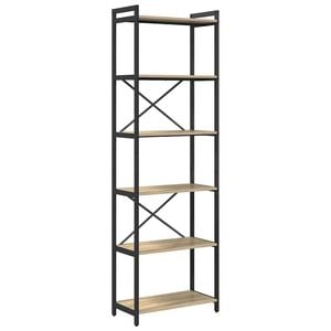 vidaXL P&oacute;łka na książki 60 x 30 x 189,5 cm Drewno inżynieryjne
