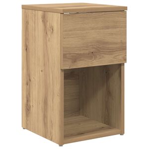 vidaXL Szafka pod ł&oacute;żko Dąb artisan 29 x 31,5 x 49 cm