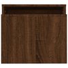 vidaXL Stolik kawowy, brązowy dąb 100x48x40 cm materiał drewnopochodny