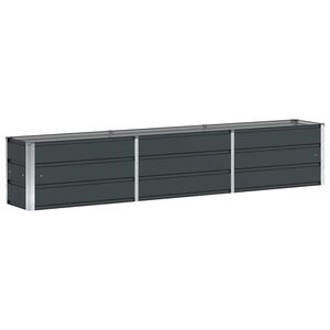 vidaXL Donica Antracyt 240 x 40 x 45 cm Stal