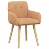 vidaXL Krzesła jadalne 2 pcs Boucl&eacute; Beżowy 59 x 57 x 85 cm