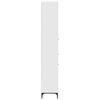 vidaXL Szafka Łazienkowa z szufladą Biały 31,5 x 33 x 190 cm