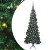 vidaXL Rogowa Sztuczna Choinka z podstawą Zielony 180 cm PVC i Metal