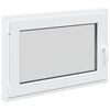 vidaXL Okno piwniczne typu tilt & turn RISOR 90 x 60 cm PVC i szkło
