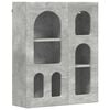 vidaXL Szafka wisząca z p&oacute;łką ELST Betonowy szary 59 x 20 x 71,5 cm