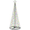 vidaXL Choinka spiralna LED z podstawą EKENAS 180 cm 220 LED