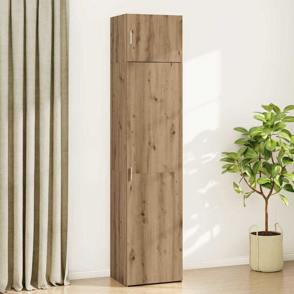 vidaXL Bufet 3 pcs Dąb rzemieślniczy