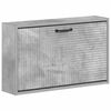 vidaXL Wisząca szafka na buty HAARLEM 71 x 17 x 43 cm Betonowy szary