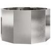 vidaXL Donica Srebrny 60 x 60 x 35 cm Stal nierdzewna