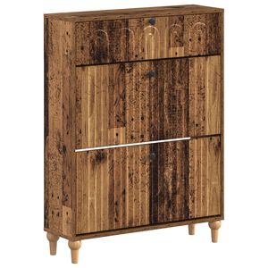 vidaXL Szafka na buty ALKMAAR 78 x 24 x 103 cm Drewno inżynieryjne