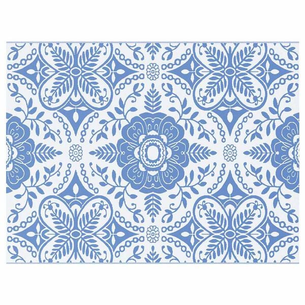 vidaXL Dywan zewnętrzny ARAKIL Jasny błękit 300 x 400 cm PP