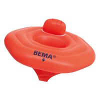 BEMA Koło do pływania dla niemowląt, PVC, pomarańczowe