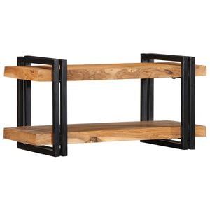 vidaXL P&oacute;łka ścienna 70x33x35 cm Drewno lite Akacja