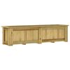 vidaXL Podniesiona donica, 196x50x50 cm, impregnowane drewno sosnowe
