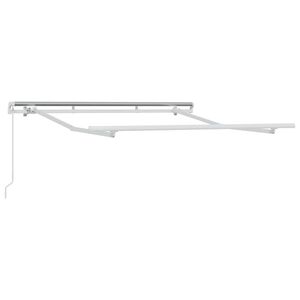 vidaXL Rama markizy Biały 2,5 x 2 m Metal