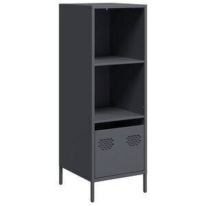 vidaXL Szafka, antracytowa, 35x39x103,5 cm, stal