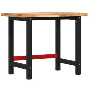 vidaXL Stolik roboczy, 100x60x83 cm, prostokątny, lite drewno akacjowe