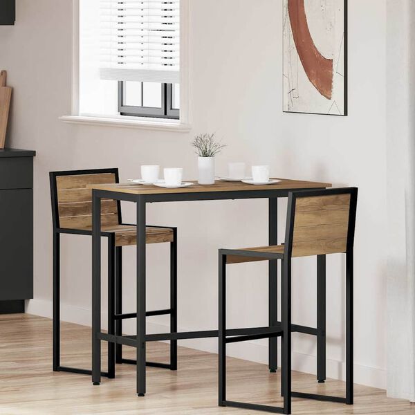 vidaXL st&oacute;ł Dąb rzemieślniczy 100 x 50 x 90,5 cm