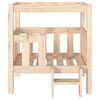 vidaXL Legowisko dla psa, 65,5x50,5x70 cm, lite drewno sosnowe