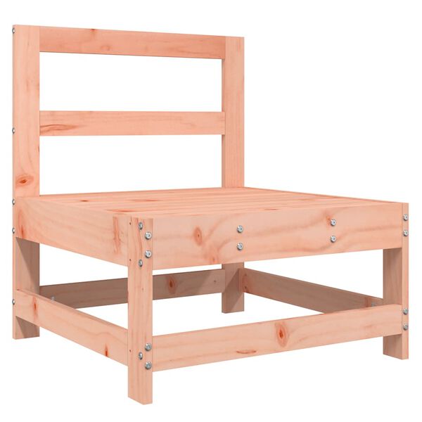 vidaXL Siedzisko środkowe z poduszkami, lite drewno daglezjowe