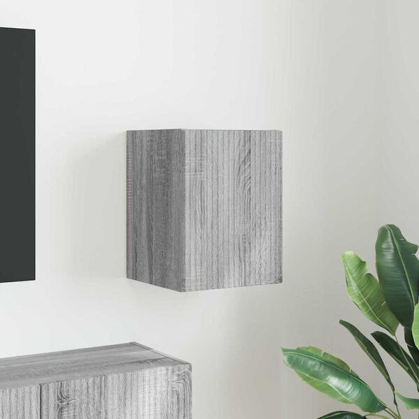 vidaXL Szafka pod telewizor Szary Sonoma 30 x 31 x 40 cm