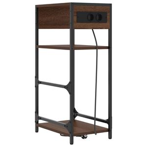 vidaXL Szafka Nocna Brązowy dąb 40 x 27 x 76 cm