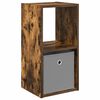 vidaXL Stolik nocny Dąb wędzony 30,5 x 27 x 59,5 cm