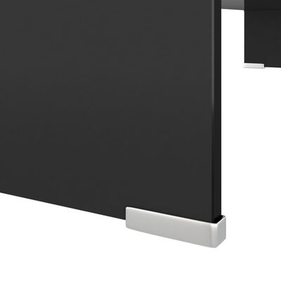 vidaXL Podstawka pod monitor / telewizor szklana 90x30x13 cm