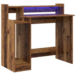 vidaXL Biurko Stare drewno 97 x 45 x 90 cm Drewno inżynieryjne