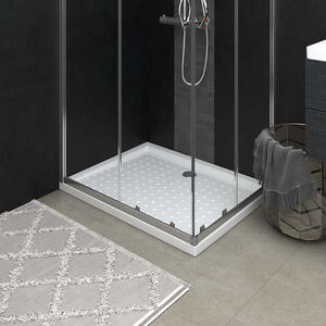 vidaXL Brodziki prysznicowe 90 x 70 x 4 cm ABS