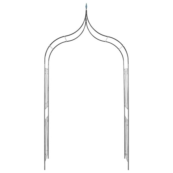 vidaXl Pergola ogrodowa do roślin pnących, ciemnozielona