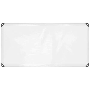 vidaXL Plandeka z oczkami przezroczysty 1 x 2 m Polietylen