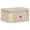 vidaXL Ręcznie wykonana szafka nocna Biały 40 x 30 x 20 cm