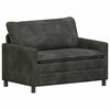 vidaXL Sofa antracytowy 126 x 81 x 87,5 cm Poliester